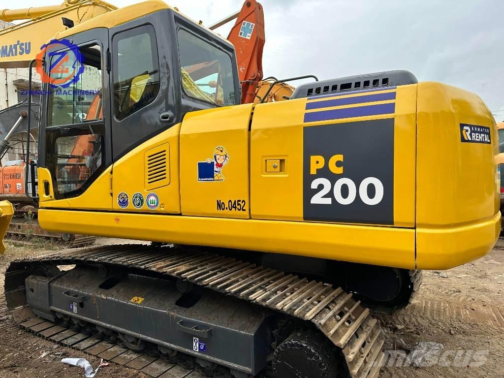 Komatsu PC 200-7L Pásové rýpadlá