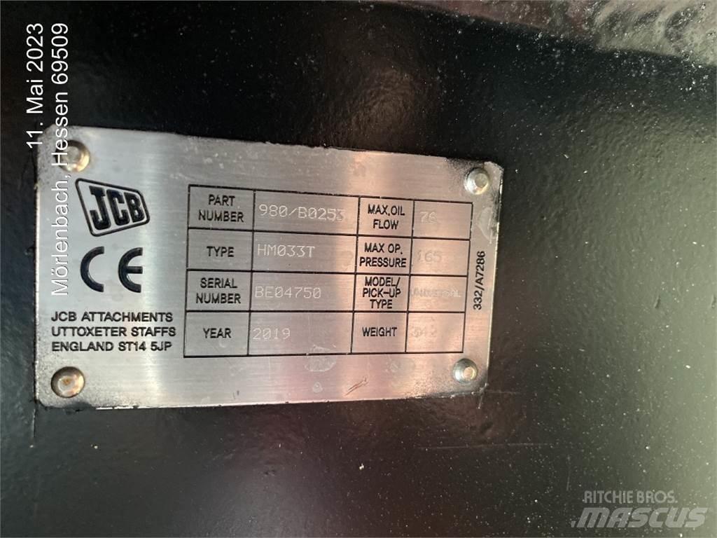 JCB HM033 Hydraulické baranidlá na zatĺkanie pilotov