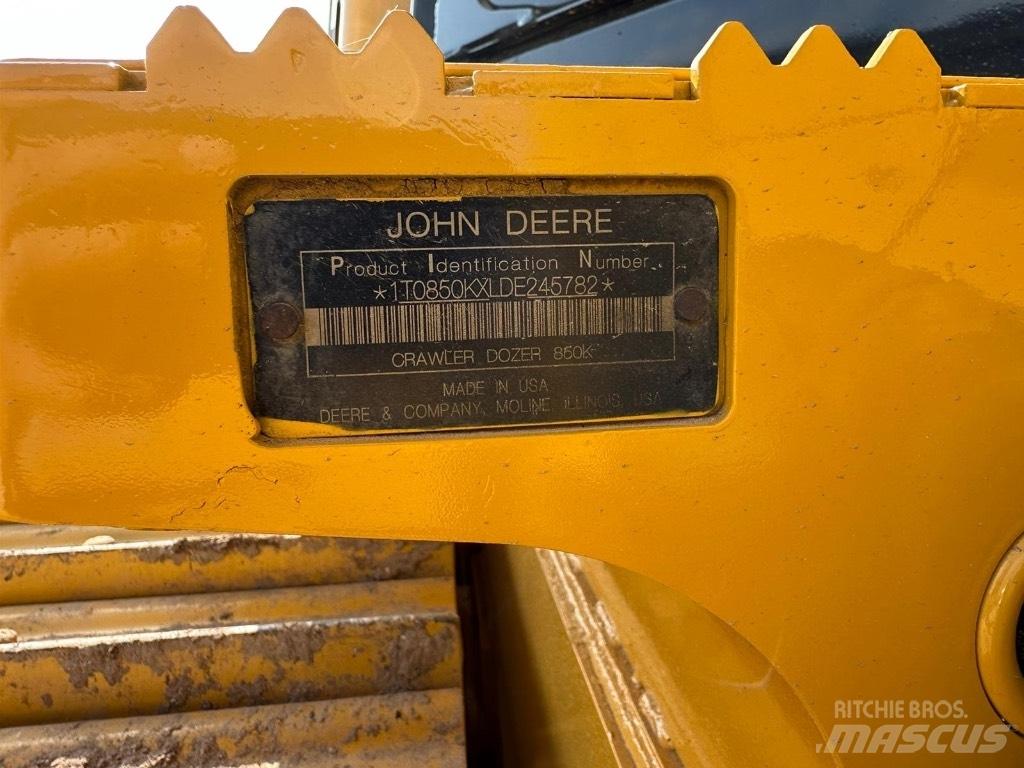 DEERE 850K Pásové dozéry