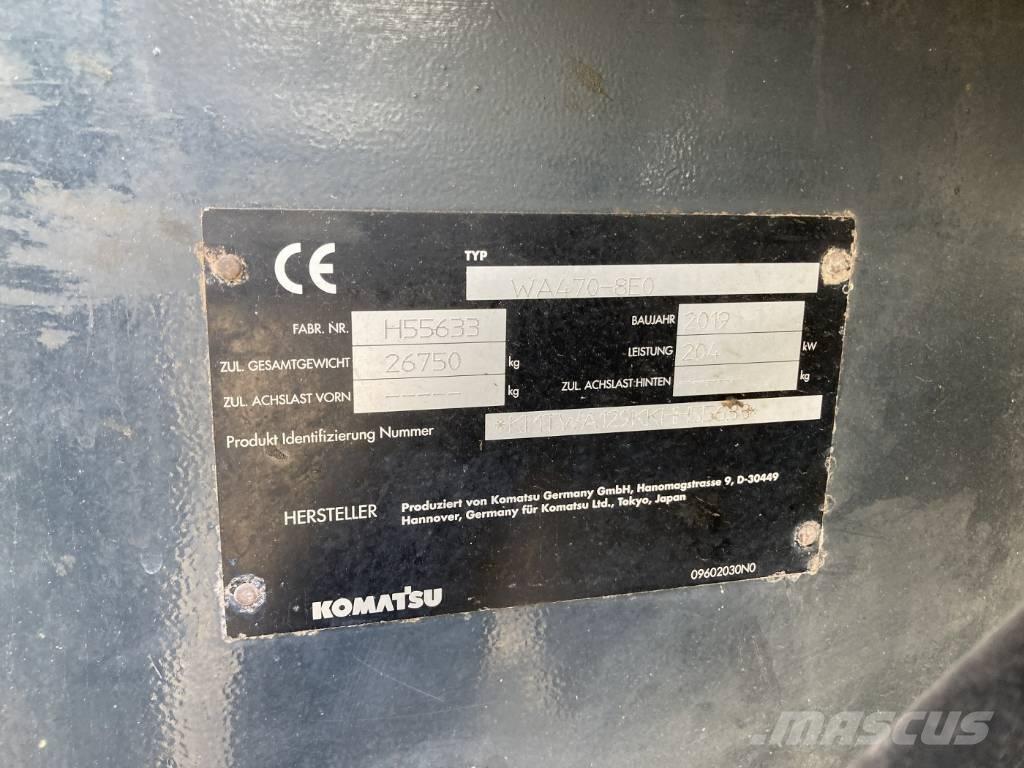 Komatsu WA 470-8 Kolesové nakladače