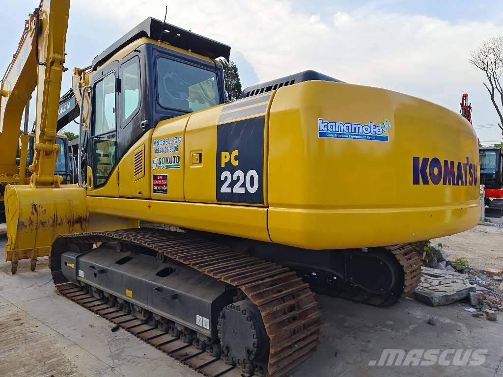 Komatsu PC 220-7 Pásové rýpadlá