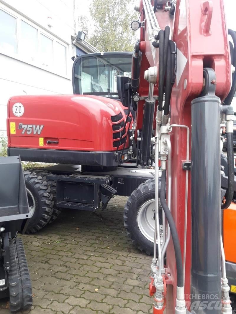 Yanmar B75W Kolesové rýpadlá
