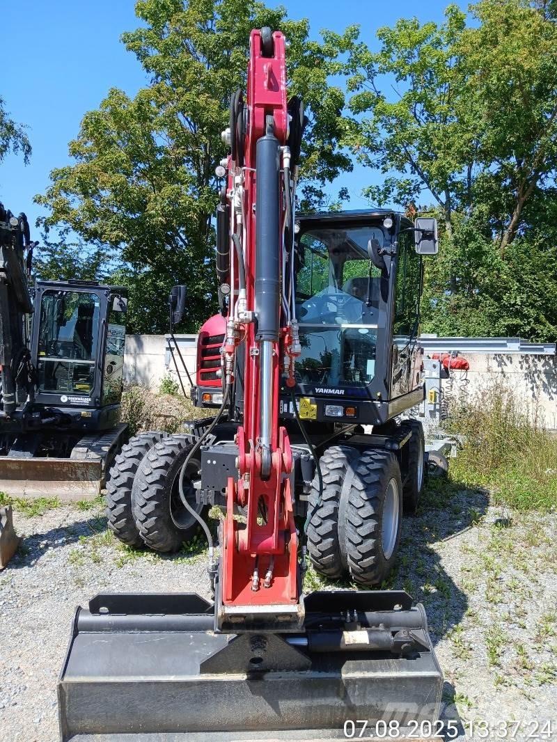 Yanmar B75W Kolesové rýpadlá
