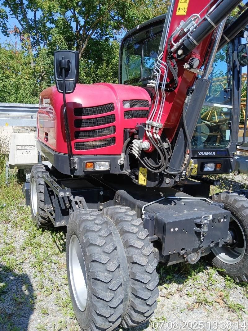 Yanmar B75W Kolesové rýpadlá