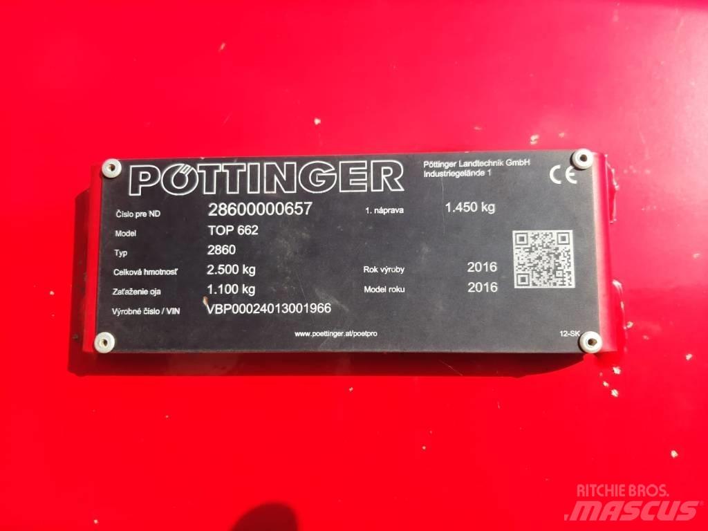 Pöttinger Top 662 Riadkovače