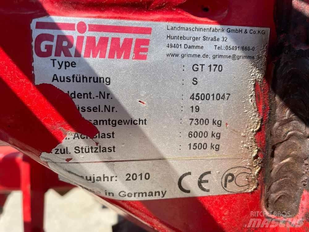 Grimme GT 170 Ďalšie poľnohospodárske stroje