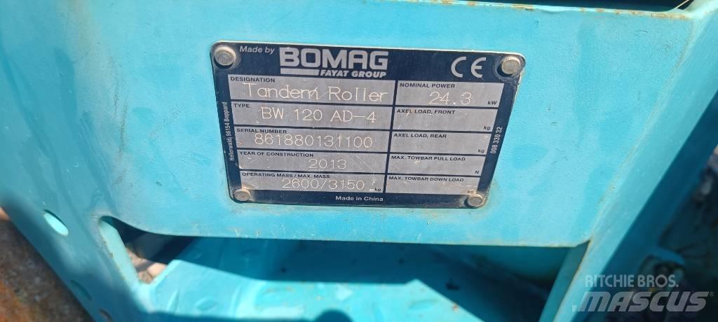 Bomag BW 120 AD-4 Tandemové valce