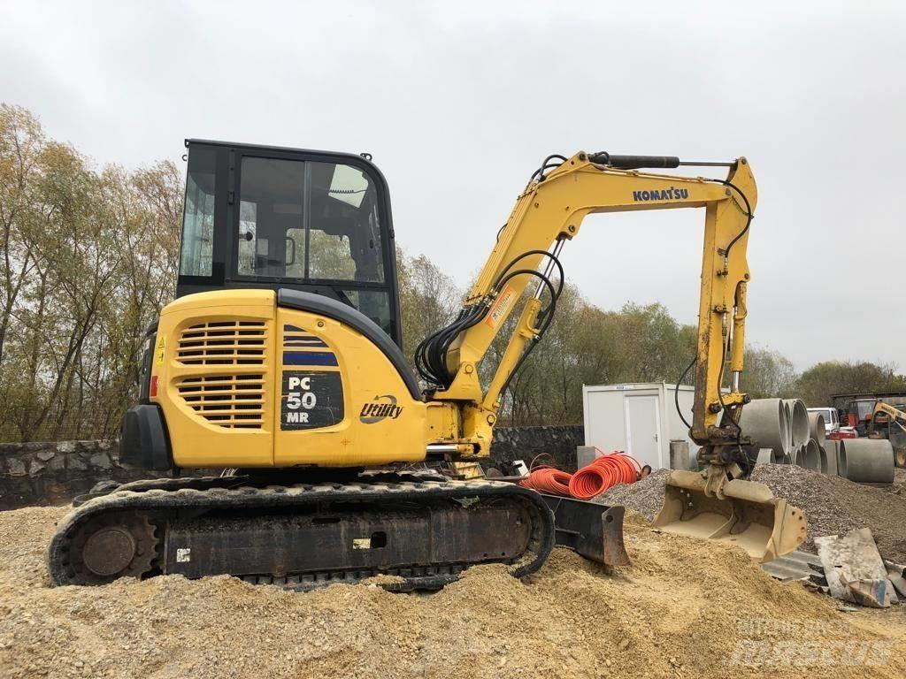 Komatsu PC50MR-2 Mini rýpadlá < 7t