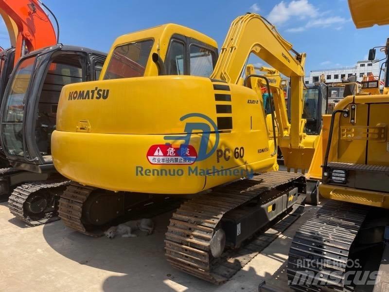 Komatsu PC 60 Mini rýpadlá < 7t