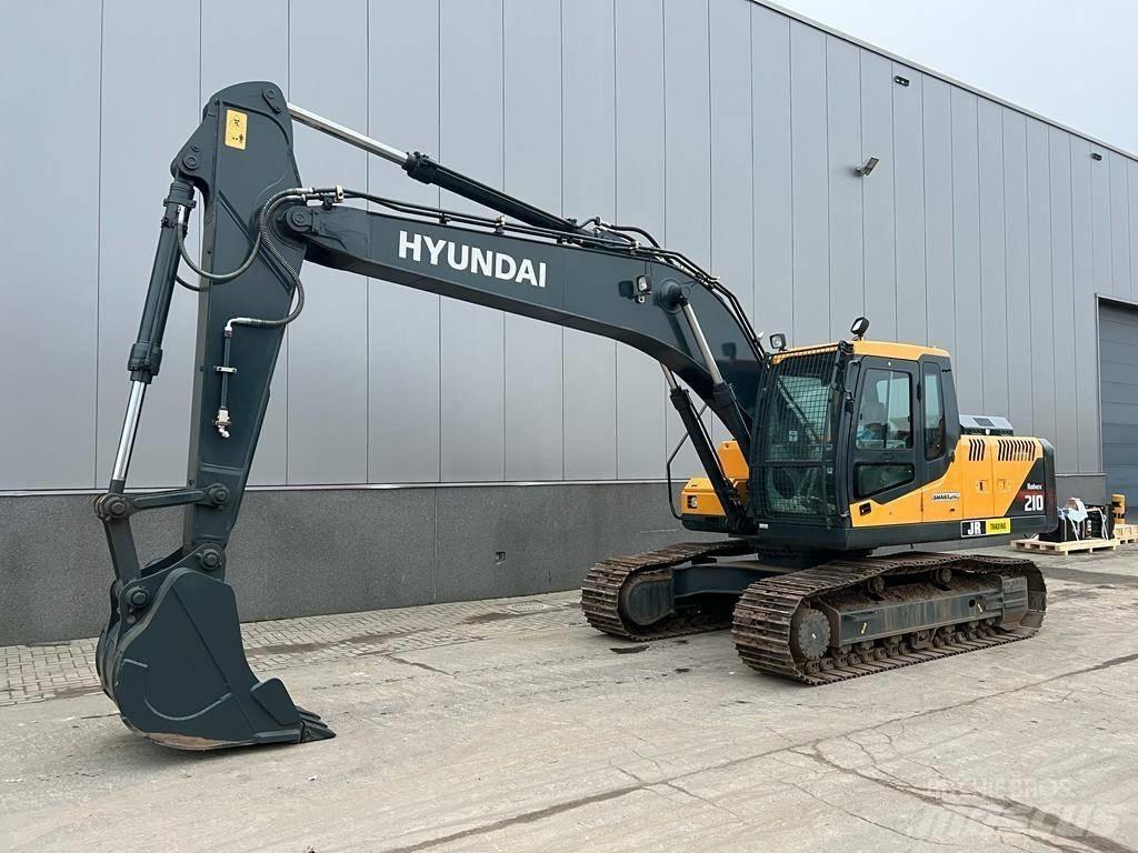 Hyundai R 210 Pásové rýpadlá
