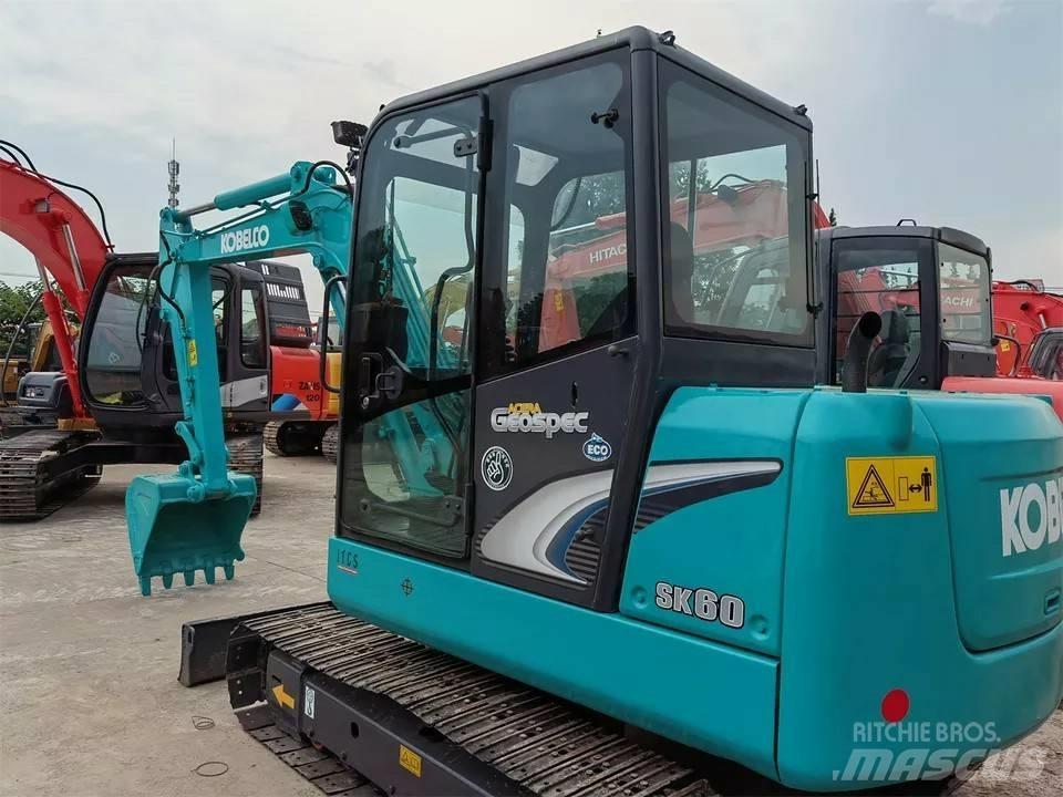 Kobelco SK 60 Pásové rýpadlá