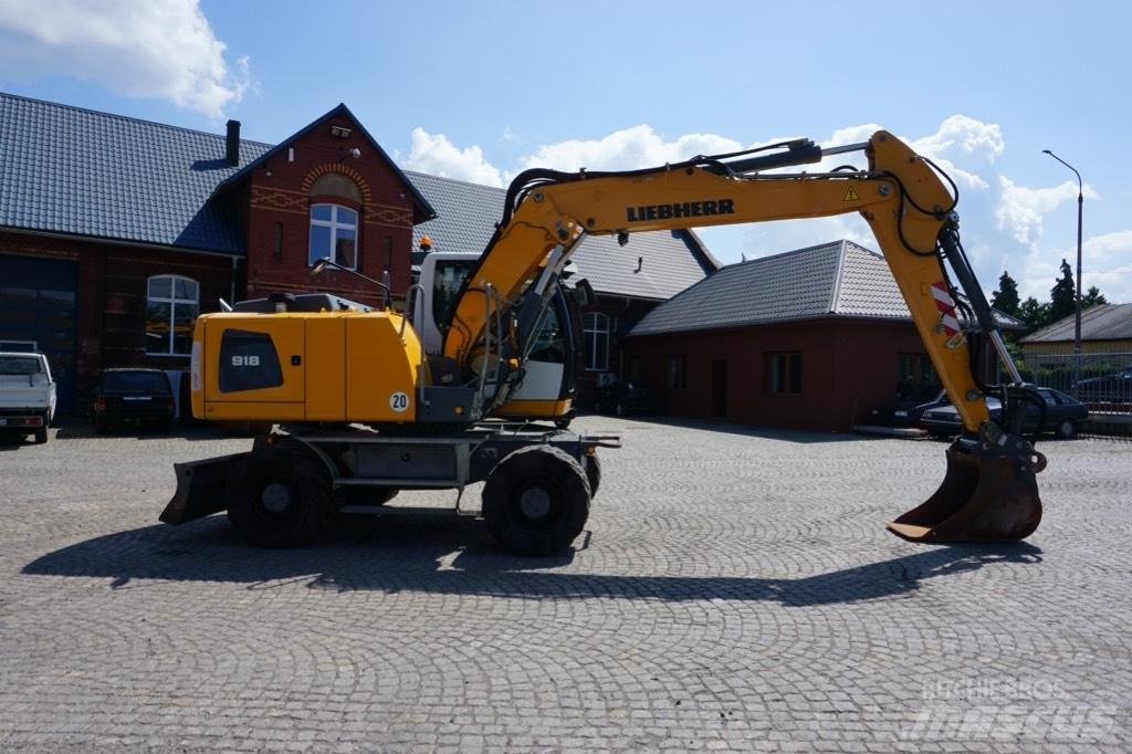 Liebherr A 918 Kolesové rýpadlá