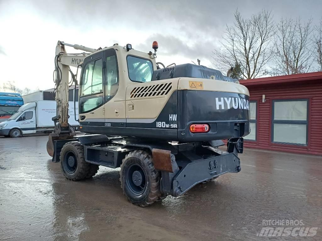 Hyundai HW 180 - 9A Kolesové rýpadlá