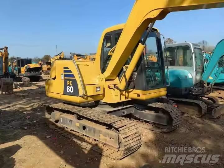 Komatsu PC60 Pásové rýpadlá