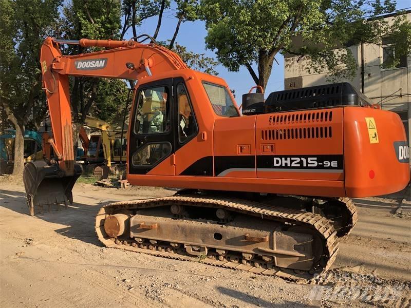 Doosan DH 215-7 Pásové rýpadlá