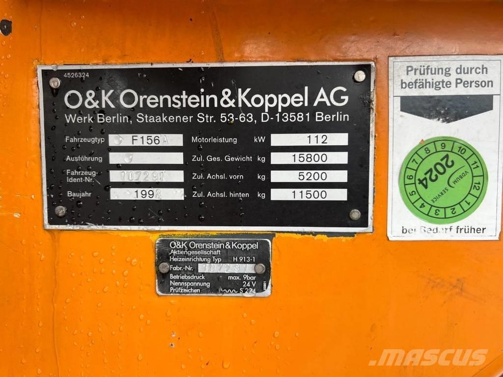 O&K F 156 A Grejdery