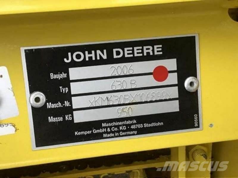 John Deere 630 B Príslušenstvo strojov na seno a krmivo