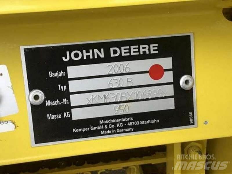 John Deere 630 B Príslušenstvo a náhradné diely ku kombajnom