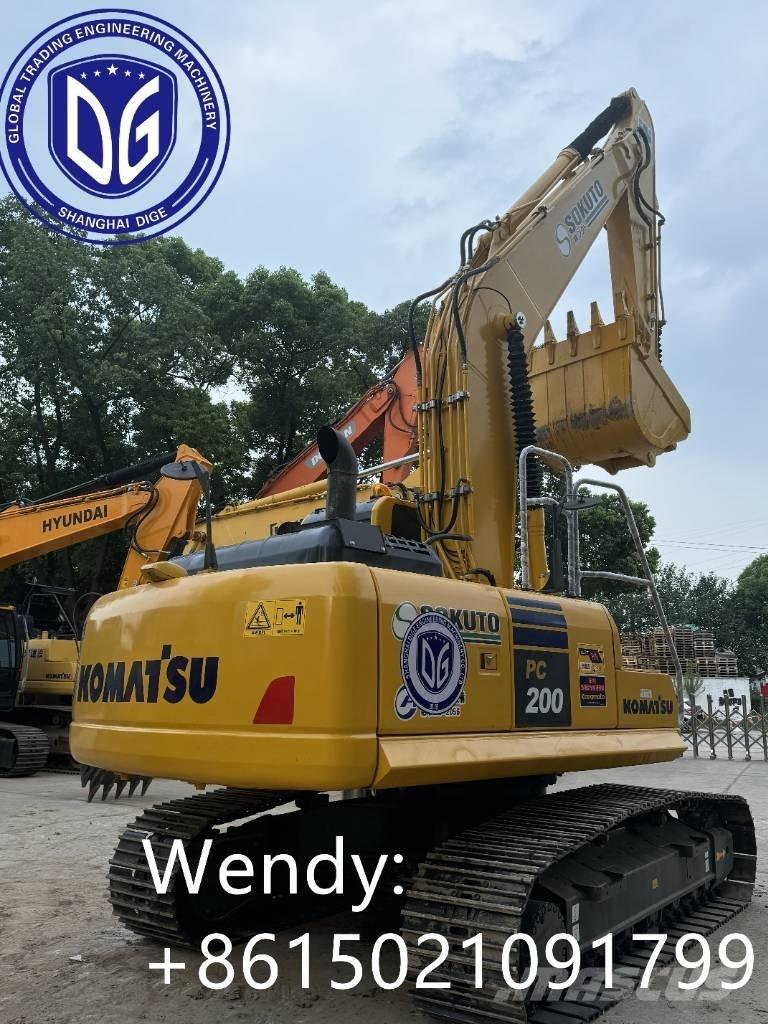 Komatsu PC 200-8 Pásové rýpadlá