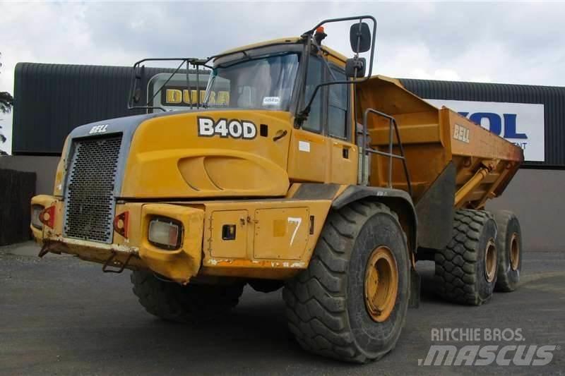 Bell B40D 6X6 Kĺbové nákladné autá