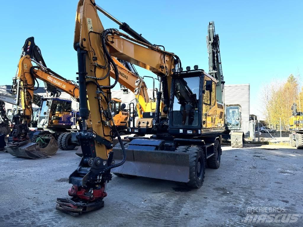 Hyundai HW180 Kolesové rýpadlá