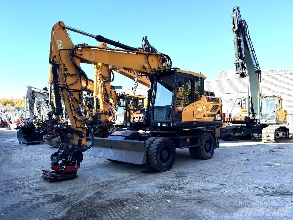 Hyundai HW180 Kolesové rýpadlá