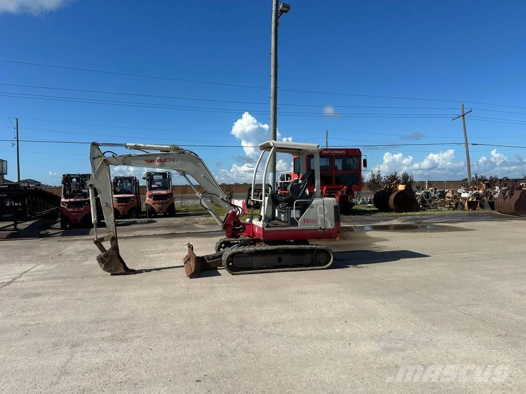 Takeuchi TB 135 Pásové rýpadlá