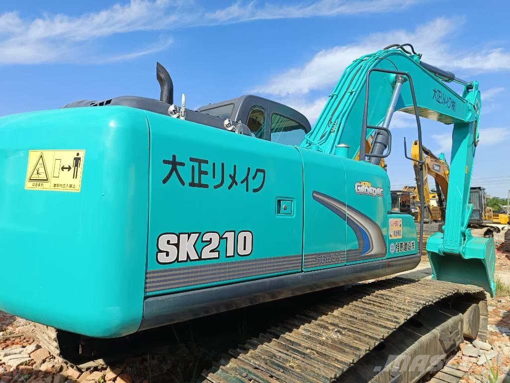 Kobelco SK 210 Pásové rýpadlá