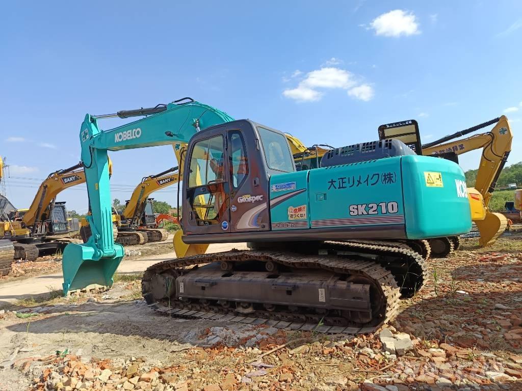 Kobelco SK 210 Pásové rýpadlá