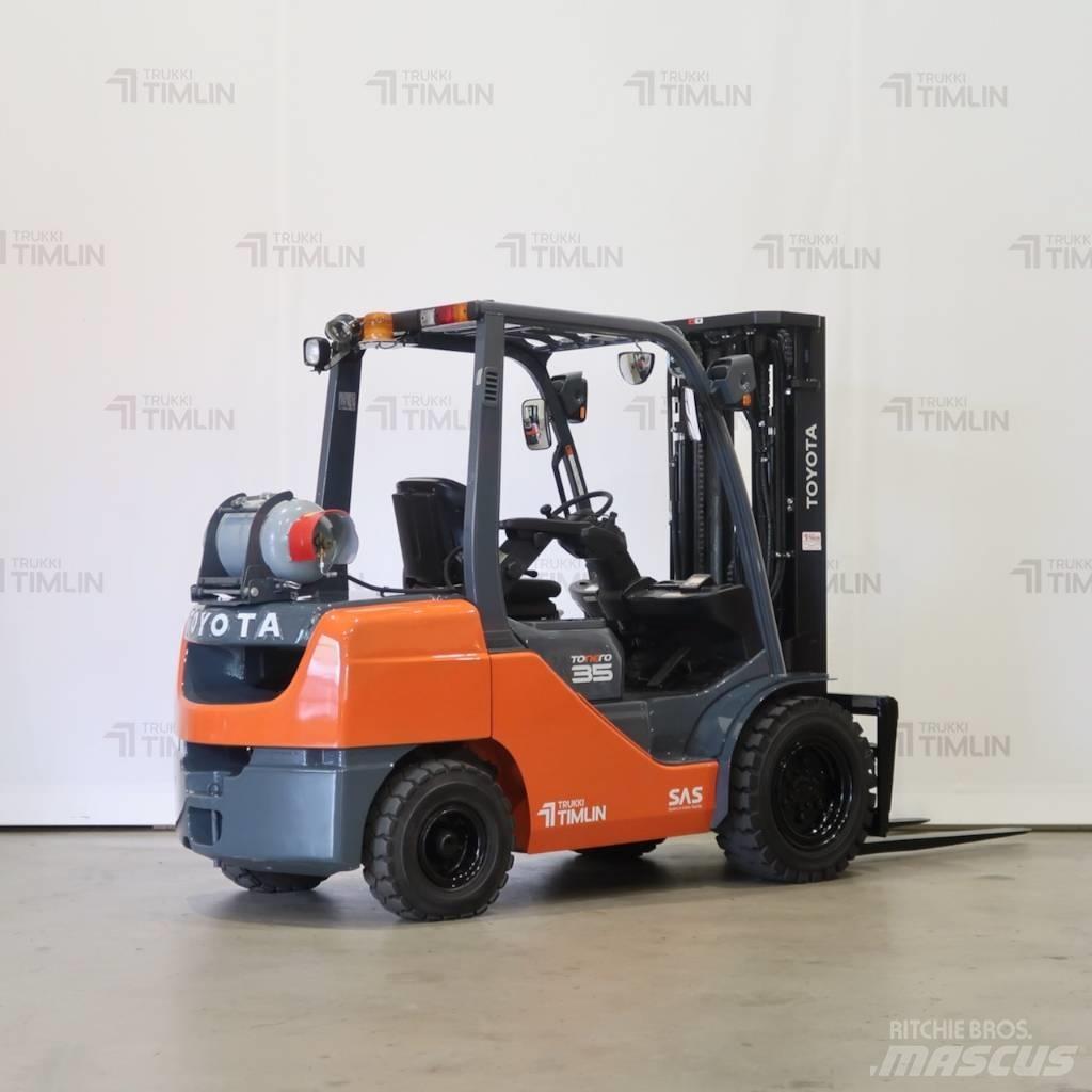 Toyota 02-8FGJF35 LPG vozíky