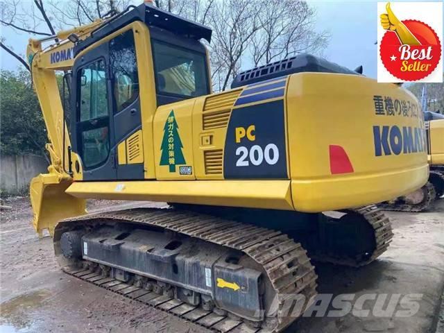 Komatsu PC 200 Pásové rýpadlá
