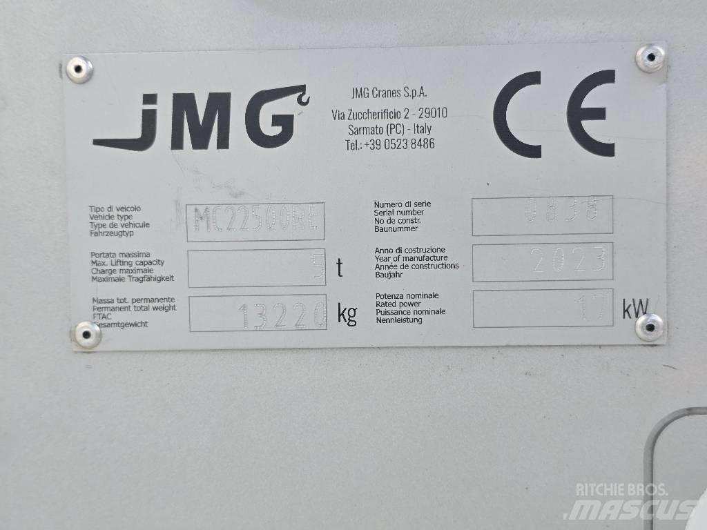 JMG MC 22500RE Minižeriavy