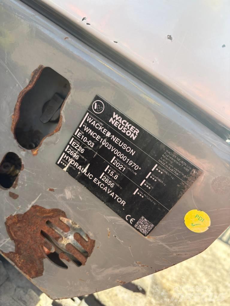 Wacker Neuson EZ 26 Mini rýpadlá < 7t