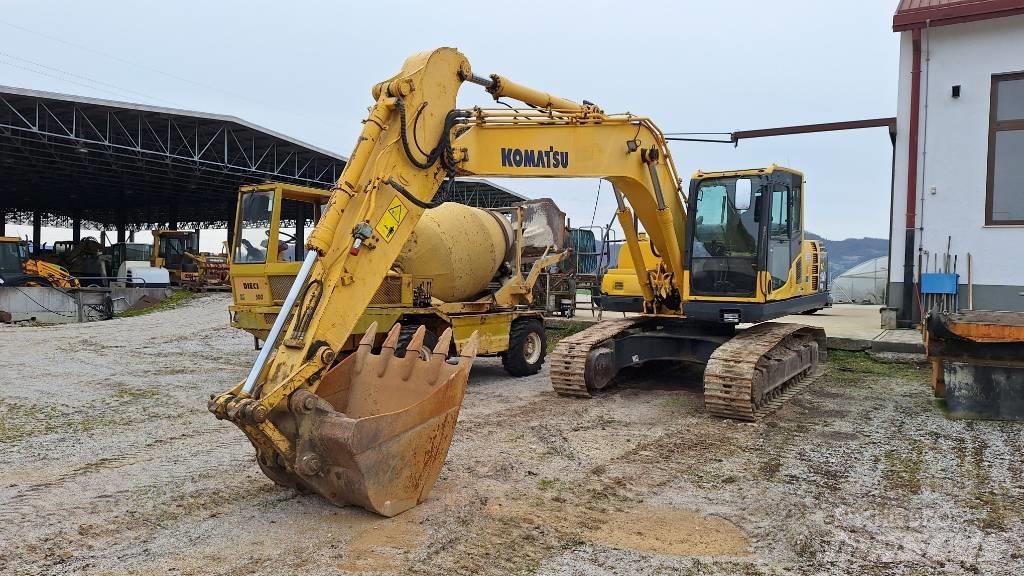 Komatsu PC 190 NLC Pásové rýpadlá