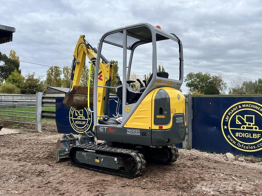 Wacker Neuson ET16 Mini rýpadlá < 7t