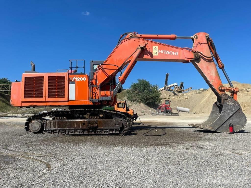 Hitachi EX 1200-6 Pásové rýpadlá