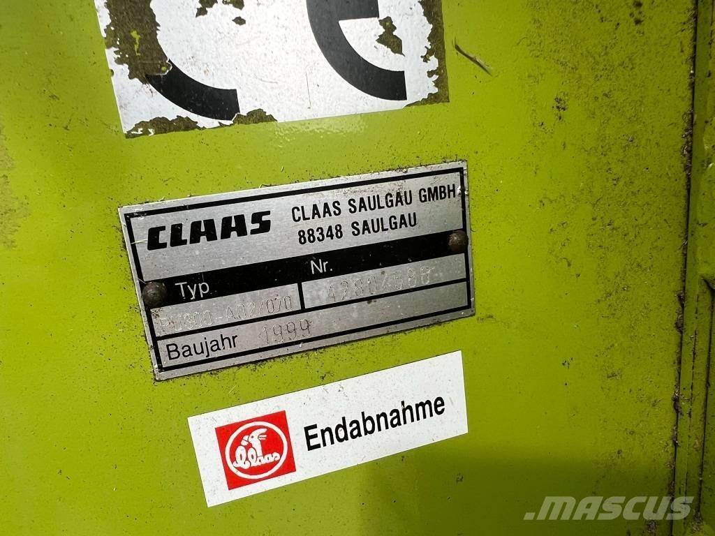 CLAAS PU 300 HD Príslušenstvo strojov na seno a krmivo