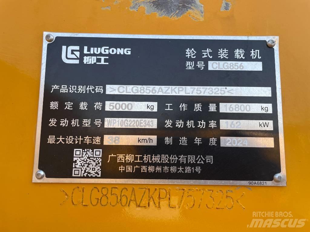LiuGong 856 H Kolesové nakladače