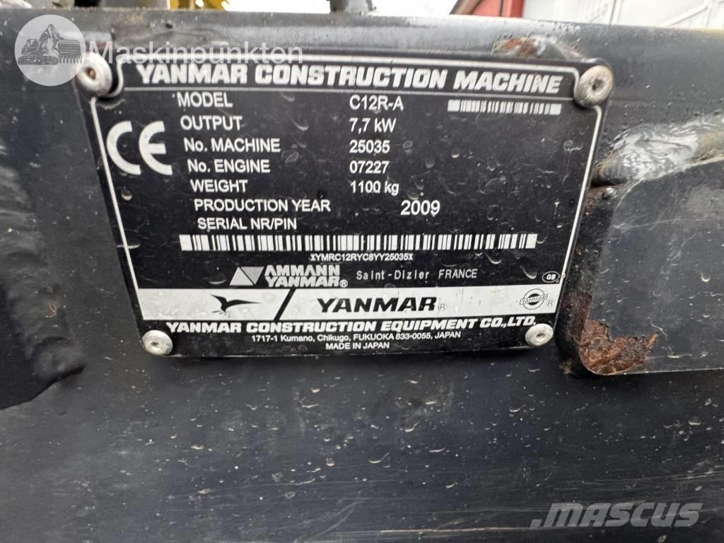 Yanmar C 12 R A Stavebné sklápače