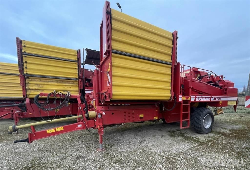 Grimme SE-75-55 Zemiakové kombajny