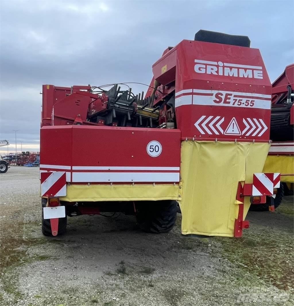 Grimme SE-75-55 Zemiakové kombajny