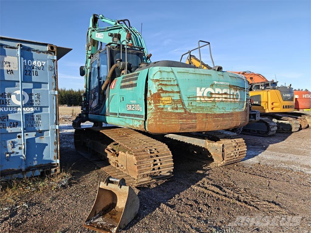 Kobelco SK210 Pásové rýpadlá