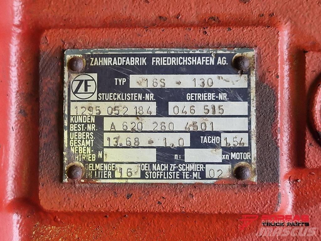 ZF ΣΑΣΜΑΝ 16S 130 Prevodovky