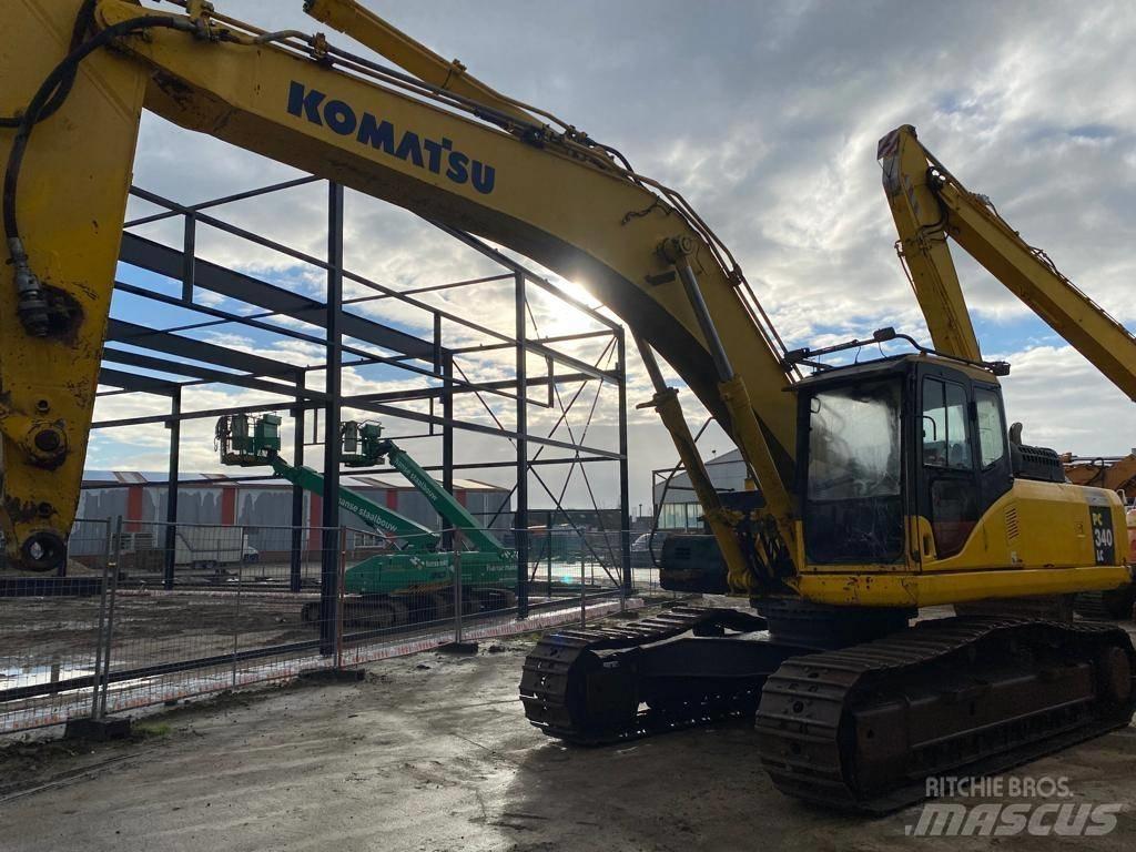 Komatsu PC340-7 Pásové rýpadlá