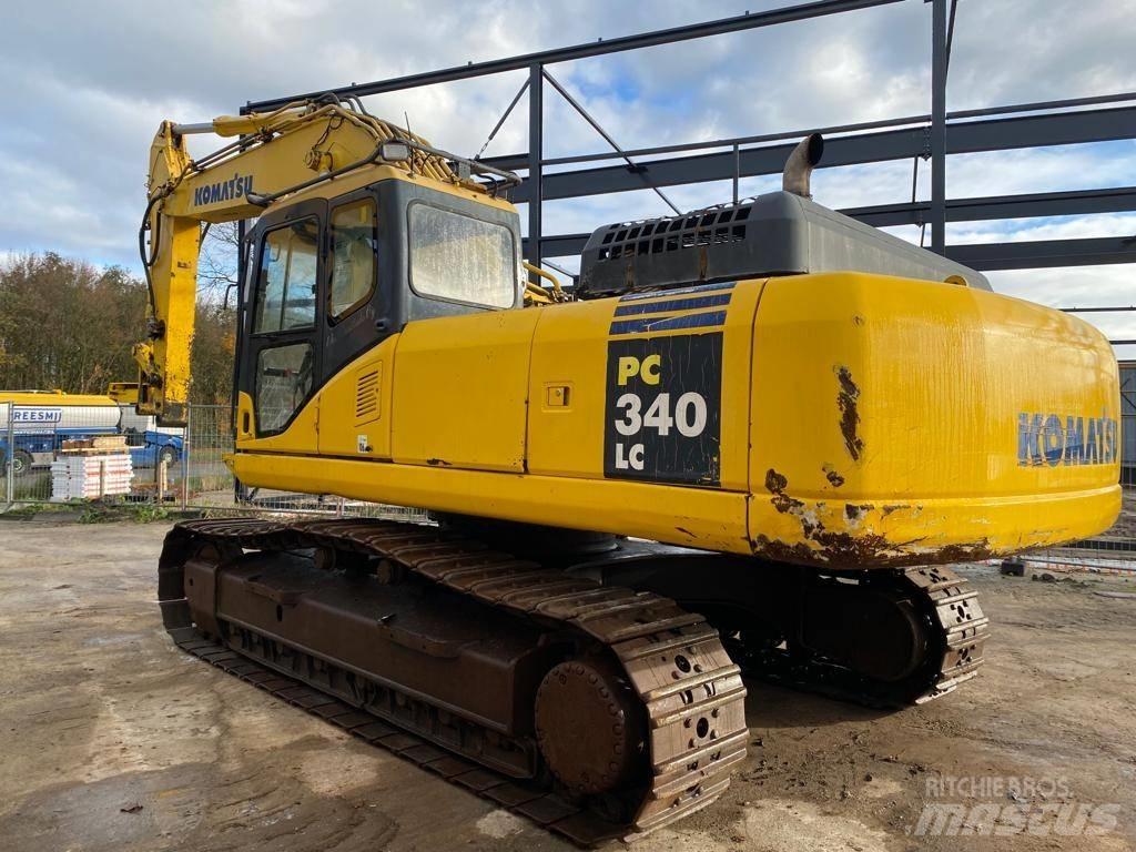 Komatsu PC340-7 Pásové rýpadlá