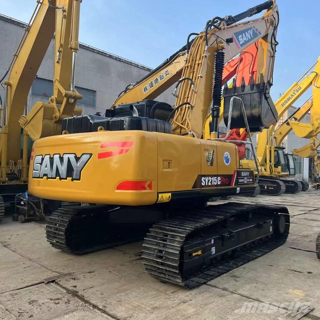 Sany SY 215 C Pásové rýpadlá