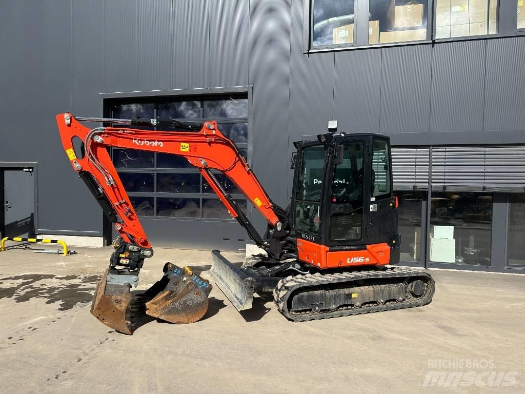 Kubota U 56-5 Mini rýpadlá < 7t