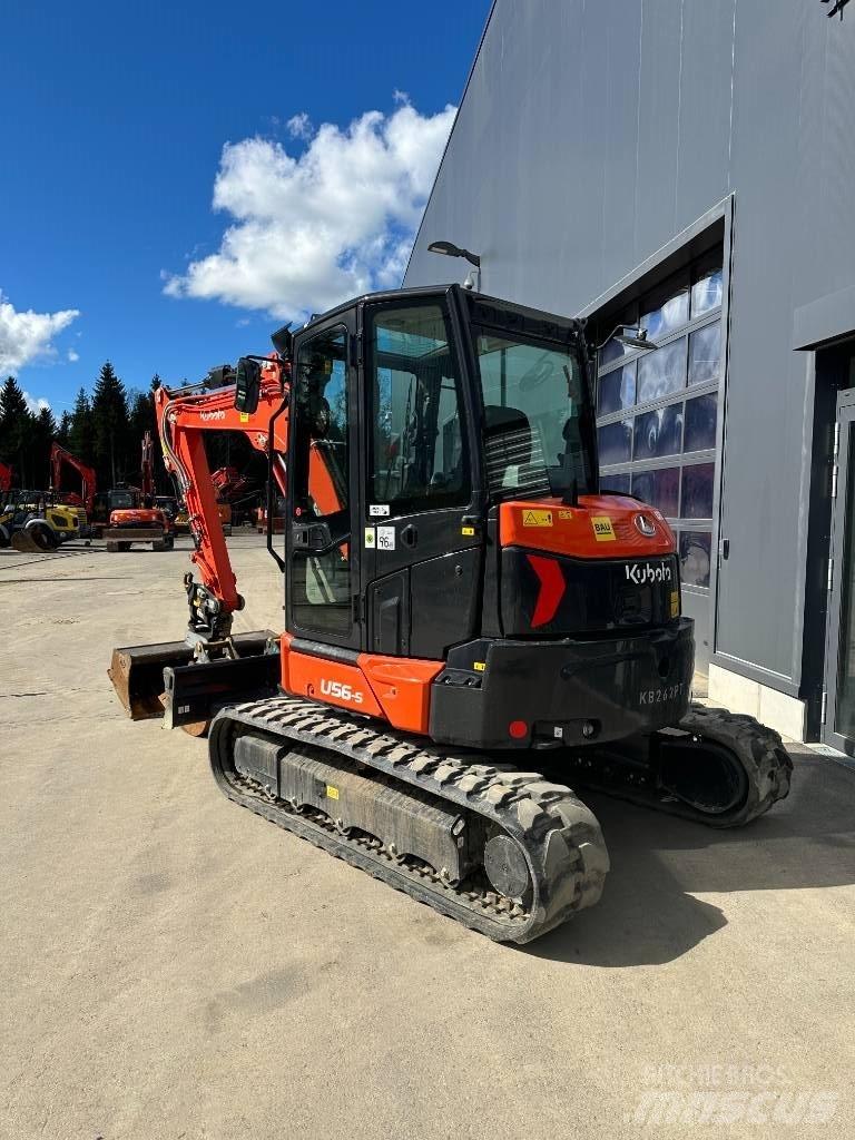 Kubota U 56-5 Mini rýpadlá < 7t