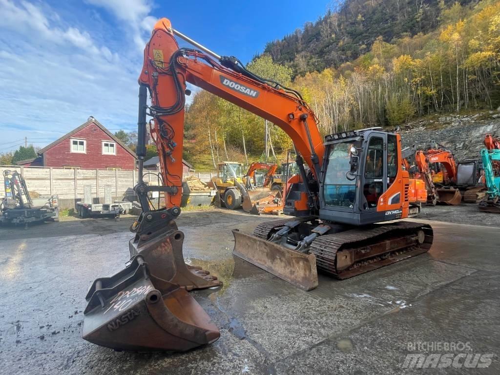 Doosan DX140LCR-5 Pásové rýpadlá