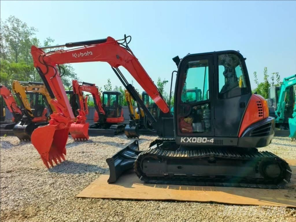 Kubota KX 080-4 Mini rýpadlá < 7t
